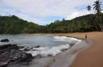 Praia de Englishman'´s Bay, na costa norte de Tobago